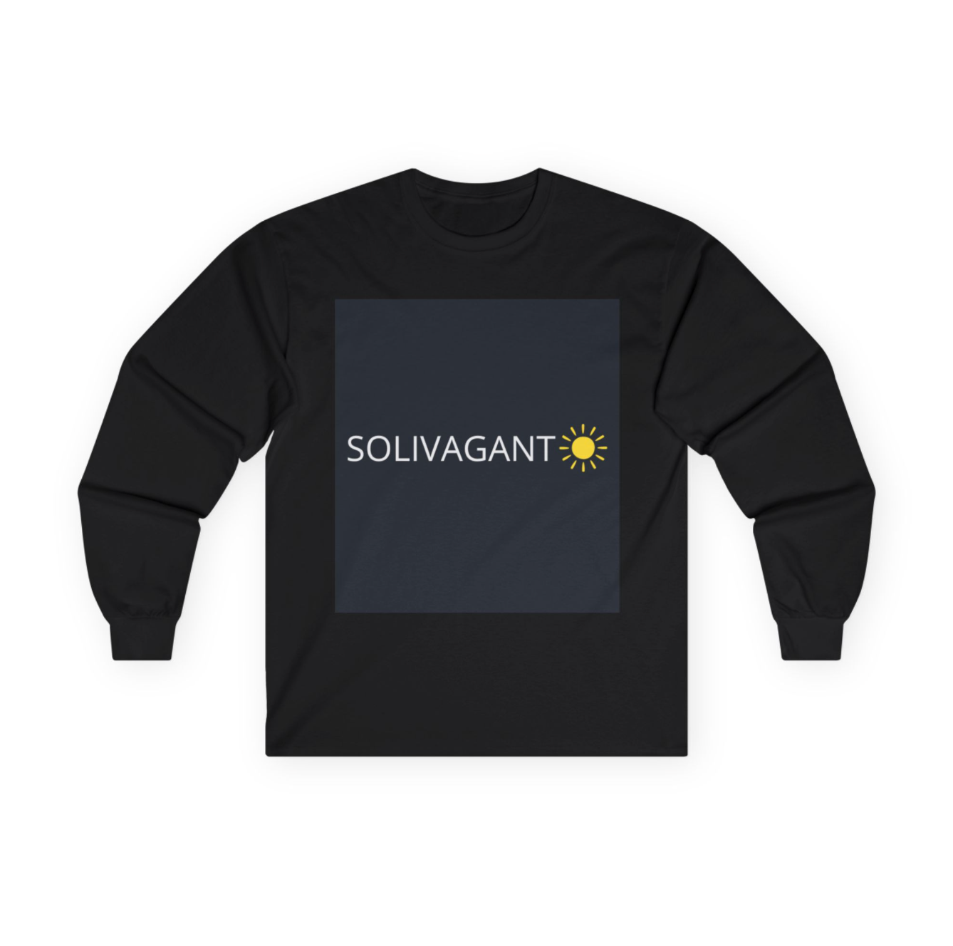 T-shirt Manches Longues Noir Slvgnt